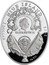 Niue 1 Dollar Winter Egg 2012 mw Proof NIUE ISLAND ELIZABETH II 1 DOLLAR AG 925 2012 coin obverse