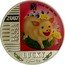 Niue 1 Dollar Year of the Pig. Lucky 2007  Proof 豬 YEAR OF THE PIG 2007 1995 1983 1971 1959 1947 LUCKY AG .999 1OZ coin reverse