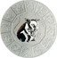 Niue 1 Dollar Year of the Rat 2008  BU YEAR OF THE RAT 2008 鼠 AG .999 1 OZ coin reverse
