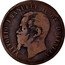 Italy 10 Centesimi Vittorio Emanuele II 1862 KM# 11.2 10 CENTESIMI 1862 coin obverse