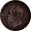 Italy 10 Centesimi Vittorio Emanuele II 1866 OM KM# 11.5 10 CENTESIMI 1866 OM coin obverse