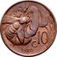 Italy 10 Centesimi Vittorio Emanuele III. Bee 1920 R KM# 60 C.10 R 1936 R. BROZZI coin reverse