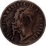 Italy 10 Centesimi Vittorio Emanuele II 1867 H KM# 11.3 VITTORIO EMANUELE II RE D'ITALIA FERRARIS coin obverse