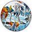 Niue Ten Dollars Elizabeth II AT-ST Walker 2022  Proof 5 OZ 999 FINE SILVER © & TM LUCASFILM LTD coin reverse