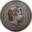 Niue Ten Dollars Hogwarts. The Great Hall 2022  Antiqued ELIZABETH II NIUE TEN DOLLARS IRB 2022 coin obverse