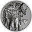 Niue Ten Dollars Superman 2022  Proof 3 OZ 999 FINE SILVER SUPERMAN TM & © DC (S22) S TM coin reverse