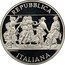 Italy 10 Euro 500th Death ann. of painter Andrea Mantegna 2006 R Proof KM# 284 REPUBBLICA U. PERNAZZA ITALIANA coin obverse