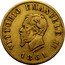 Italy 10 Lira Turin 1861 T B in shield KM# 9.1 VITTORIO EMANUELE II 1861 coin obverse