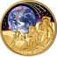 Niue 100 Dollars Earth. Blue Marble 2022 EARTH - BLUE MARBLE coin reverse