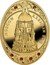 Niue 100 Dollars Moscow Kremlin Egg 2013 mw Proof MOSCOW KREMLIN EGG coin reverse