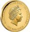 Niue 100 Dollars Red Bellied Black Snake 2022 ELIZABETH II NIUE 2022 100 DOLLARS 1 OZ 9999 GOLD coin obverse
