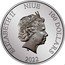 Niue 100 Dollars Star Wars. A New Hop 2022 ELIZABETH II NIUE 100 DOLLARS 2022 coin obverse