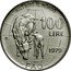 Italy 100 Lire Food and Agriculture Organization 1979 R KM# 106 NUTRIRE IL MONDO 100 LIRE R 1979 FAO coin reverse