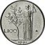Italy 100 Lira Minerva. Olive Tree 1991 R KM# 96.2 L.100 R 1991 coin reverse