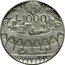 Italy 1000 Lira 50th Anniversary of the death of Pietro Mascagni 1995 R KM# 185 1945 1995 L.1000 R coin reverse