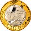 Italy 1000 Lira European Union 1999 R Proof KM# 194 1997 R PERNAZZA L.1000 coin reverse