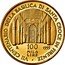 Italy 100000 Lira 700th Anniversary of the Basilica of Santa Croce in Florence 1995 R Proof KM# 222 VII CENTENARIO DELLA BASILICA DI SANTA CROCE IN FIRENZE R 100 MILA LIRE 1995 coin reverse
