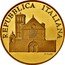 Italy 100000 Lira Basilica of San Francesco in Assisi 1999 R Proof KM# 229 REPUBBLICA ITALIANA R. MAURI coin obverse