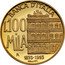 Italy 100000 Lira Centenary of the Bank of Italy 1993 R Proof KM# 177 BANCA D'ITALIA L.100 MILA R 1893-1993 DRIUTTI coin reverse