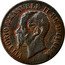 Italy 2 Centesimi Vittorio Emanuele II 1861 M KM# 2.1 VITTORIO EMANUELE II RE D'ITALIA F. coin obverse
