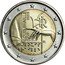 Italy 2 Euro 200th Anniversary of the birth of Louis Braille 2009 R KM# 310 LOUIS BRAILLE 1809 2009 RI R M. C. C. coin obverse