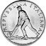Italy 2 Lira Wheat Ear 1950 R KM# 88 REPVBBLICA ITALIANA G.ROMAGNOLI P.G. INC. coin obverse