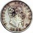 Italy 20 Centesimi Vittorio Emanuele II 1863 T NB KM# 12 VITTORIO EMANUELE II FERRARIS 1863 coin obverse
