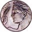 Italy 20 Centesimi Liberty 1921 R KM# 44 ITALIA coin obverse