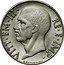 Italy 20 Centesimi Vittorio Emanuele III. Non-magnetic. Reeded Edge 1939 R Yr XVIII KM# 75d VITT EM III RE E IMP G.ROMAGNOLI coin obverse