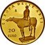 Italy 20 Euro Europa delle Arti Italia 2003 R Proof KM# 263 EUROPA DELLE ARTI R 20 EURO M. MARINI coin reverse