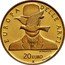 Italy 20 Euro Belgium. Rene Magritte 2004 R Proof KM# 242 EUROPA DELLE ARTI 20 EURO R R. MAGRITTE MOMONI coin reverse
