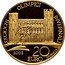 Italy 20 Euro 2006 Winter Olympics - Porte Palatine 2005 R Proof KM# 265 XX GIOCHI OLIMPICI INVERNALI 2005 20 EURO U. PERNAZZA coin reverse