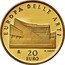 Italy 20 Euro Finland. Alvar Aalto 2005 R Proof KM# 272 EUROPA DELLE ARTI R A. AALTO 20 EURO coin reverse