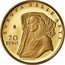 Italy 20 Euro Edward Burne-Jones 2009 R Proof KM# 321 EUROPA DELLE ARTI R 20 EURO E. BURNE-JONES coin reverse