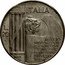 Italy 20 Lira 10th anniversary of end of World War I 1928 R Yr VI KM# 70 MCMXVIII ITALIA L. 20 R MCMXXVIII A.VI MEGLIO VIVERE VN GIORNO DA LEONE CHE CENTO ANNI DA PECO RA coin reverse