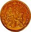 Italy 20 Zecchino Alvise Mocenigo IV ND KM# 678.1 ALOY MOCENICO S M VENET DVX coin obverse