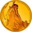 Niue 25 Dollars (Ahsoka Tano) 1/4 OZ 9999 FINE GOLD © & TM LUCASFILM LTD. coin reverse