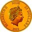 Niue 25 Dollars Aquaman 2022  Proof ELIZABETH II NIUE 25 DOLLARS IRB 2022 coin obverse