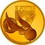 Niue 25 Dollars (Golden Snitch) H.POTTER 07 1/4 OZ 9999 FINE GOLD WIZARDING WORLD © & TM WBEI. (S22) coin reverse