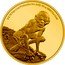 Niue 25 Dollars (Gollum) © & TM NEW LINE PRODUCTION INC (S22) 1/4 OZ 9999 FINE GOLD coin reverse