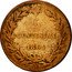 Italy 5 Centesimi Vittorio Emanuele II 1861 N KM# 3.3 5 CENTESIMI 1867 N coin reverse