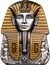 Niue 5 Dollars (Mask of Tutankhamun)  coin reverse