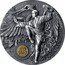 Niue 5 Dollars (Shaolin Crane) 鹤 SHAOLIN KUNG FU coin reverse