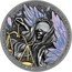 Niue Five Dollars Temida 2022 mw Antiqued GODDESIS GODDESS OF JUSTICE TEMIDA coin reverse