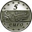 Italy 5 Euro Work in Europe 2003 R KM# 253 5 EURO coin reverse