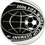 Italy 5 Euro 18th World Cup Football 2006 Germany 2004 R Proof KM# 238 2006 FIFA WORLD CUP GERMANYâ„¢ MAURI coin reverse
