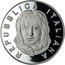 Italy 5 Euro 100th Birth annivers. actress Anna Magnani 2008 Proof KM# 303 URBANI REPUBBLICA ITALIANA coin obverse