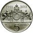 Italy 5 Euro 100 th Anniversary the Palace of Mint 2011 R KM# 344 1911 2011 M 5 EURO R coin reverse