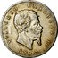 Italy 5 Lira Vittorio Emanuele II 1875 M BN KM# 8.3 VITTORIO EMANUELE II FERRARIS 1872 coin obverse