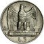 Italy 5 Lira Vittorio Emanuele III. Fert 1927 R KM# 67.1 R 1926 L.5 coin reverse